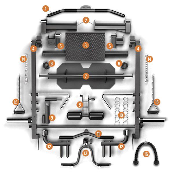 Brute Force Functional Trainer UX1