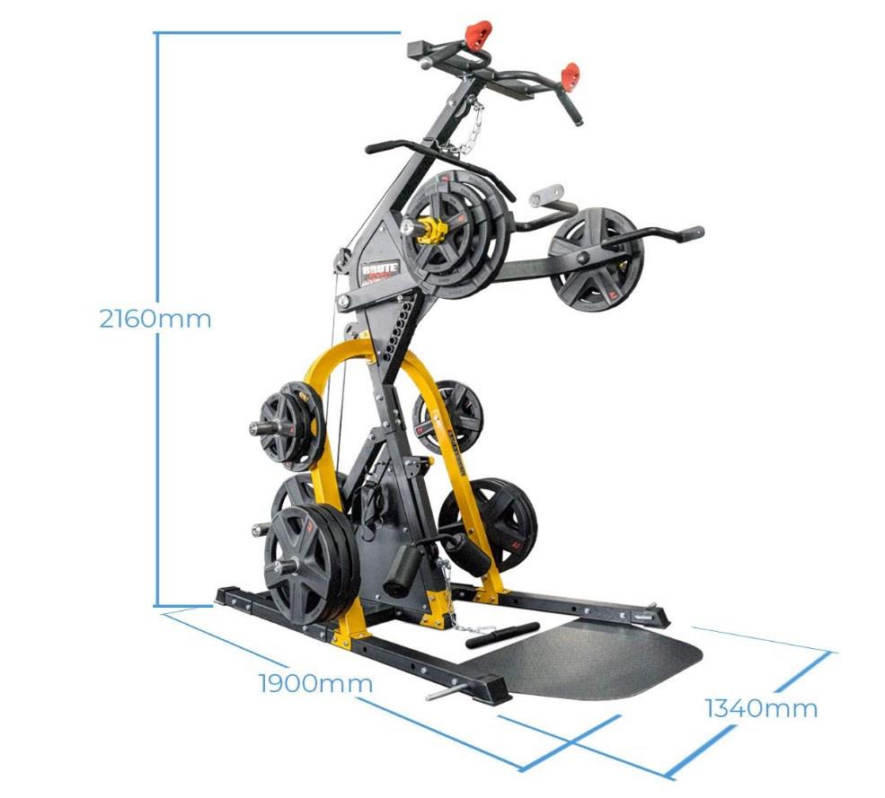 Brute Force RAPTOR Lever Gym - Trainingsstation RAPT-C