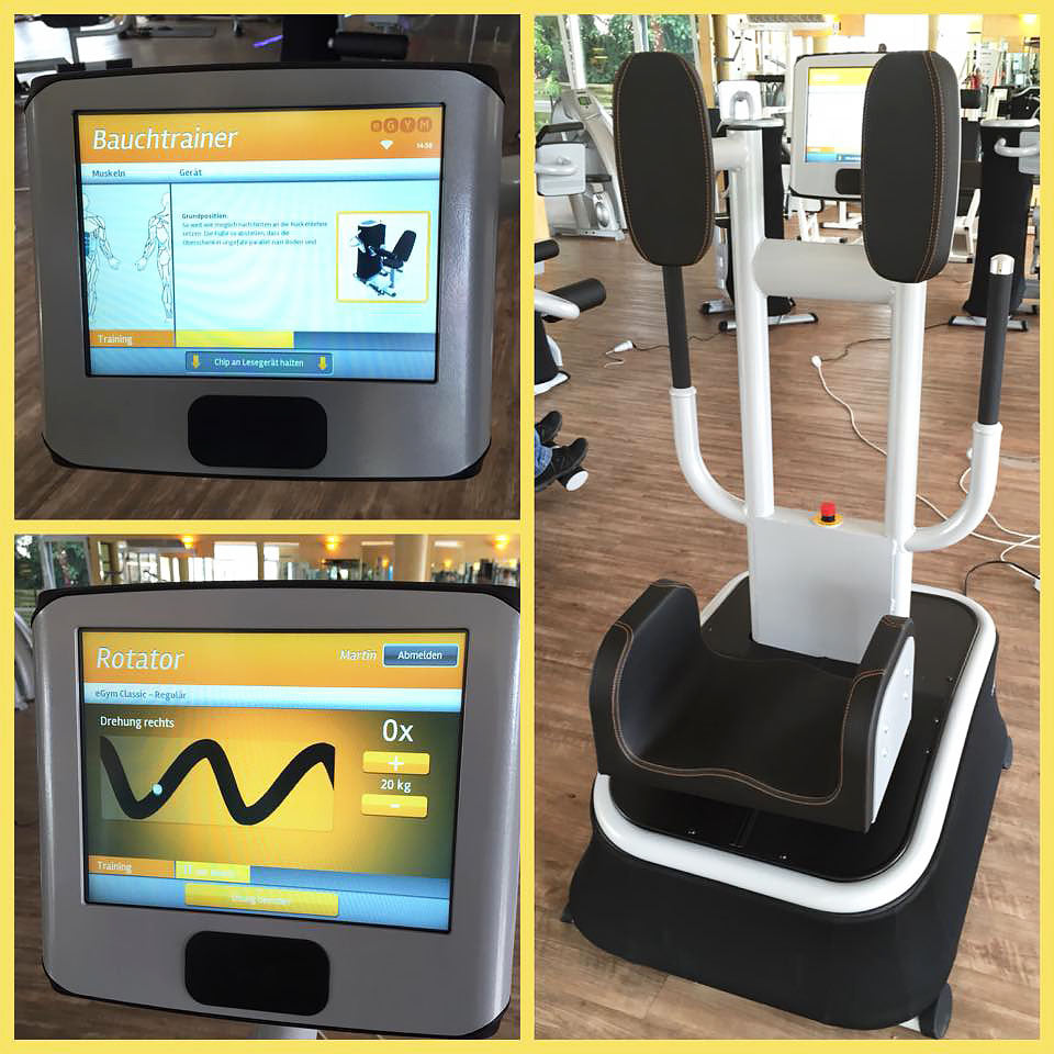 eGym 8er Kraft Zirkel, 8 Kraftgeräte, inkl. PREMIUM Software, Baujahr 2014, Lady Version, gebraucht - überholter Zustand