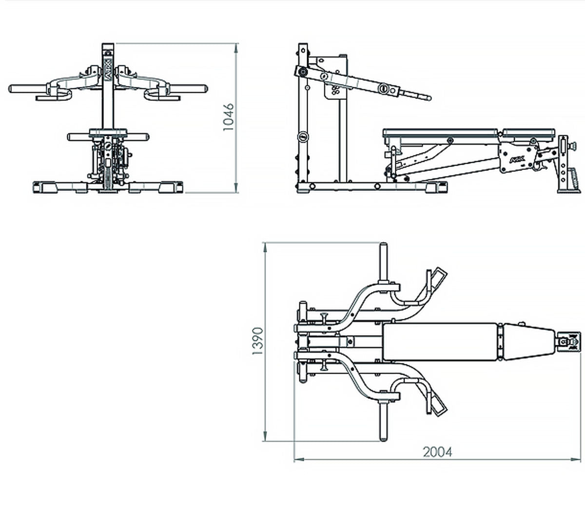 ATX - Lever Arm Multipresse