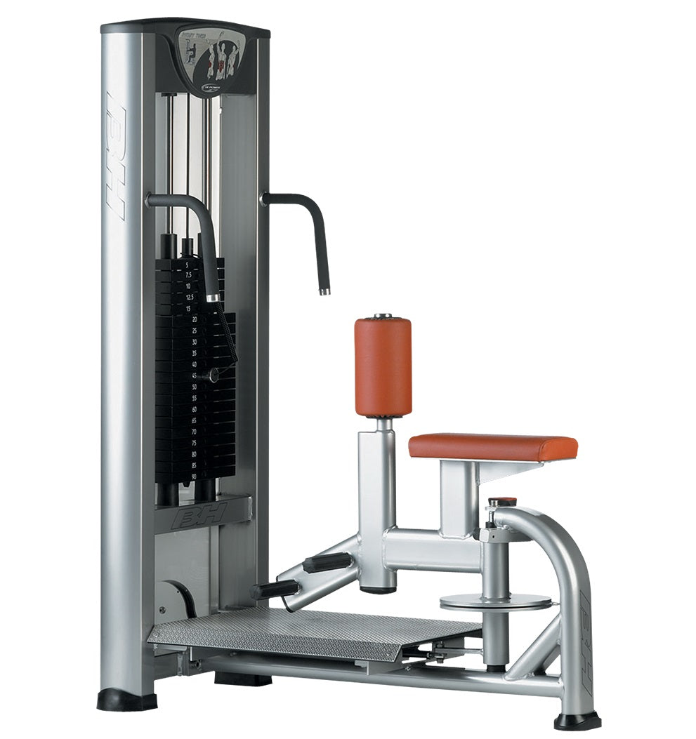 BH Fitness Twister / Rotation Machine / Rotary Torso, Silver, Strength Line, used