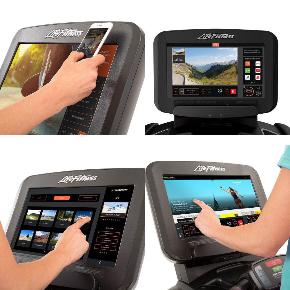 Life Fitness Recumbent Ergometer Lifecycle, Elevation Series, Recumbent, SE3 Console Touch, Display Unit, Condition As New