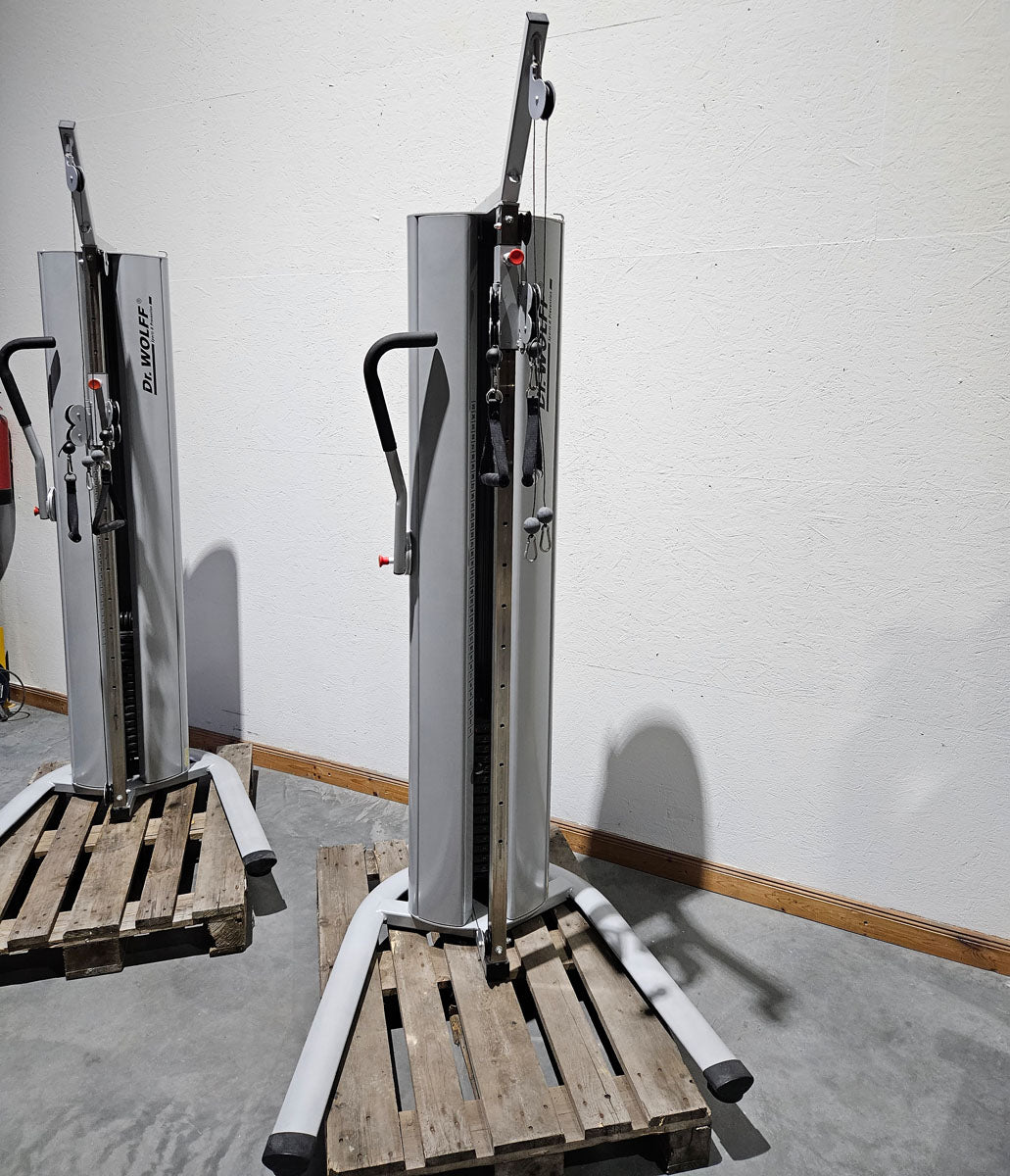 Dr. Wolff 11 medizinische Kraftgeräte im Set - Präventionspark 800 Serie, Medizinzulassung MPG, gebraucht - überholter Zustand