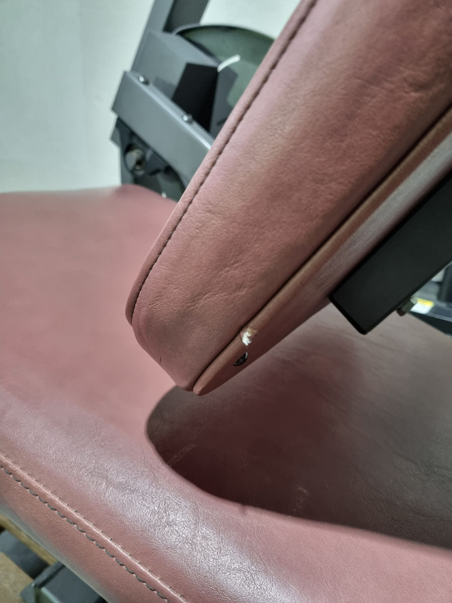 Nautilus Nitro leg extension and leg curl seated, 2 machines in a set, leg curl and leg extension seated, frame color anthracite, used - refurbished condition