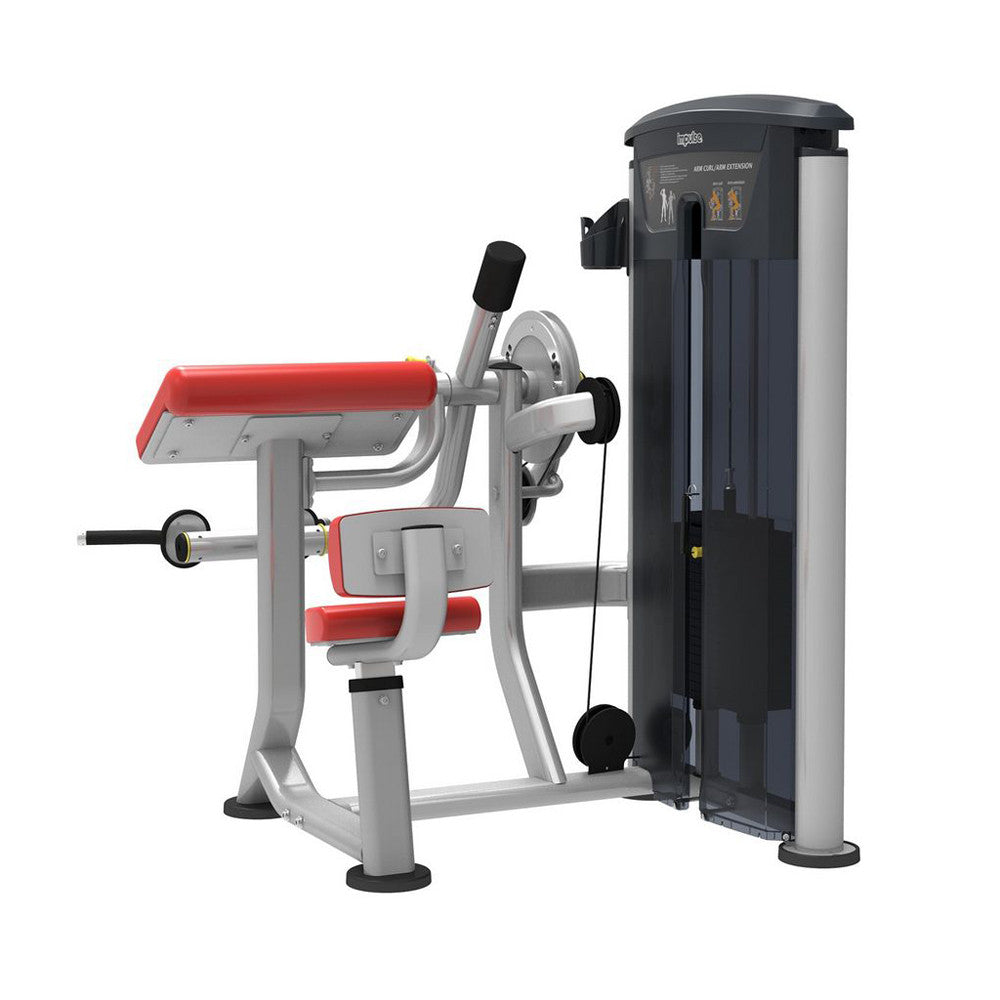 Impulse Fitness Bizepsmaschine IT9503 Arm Curl, 90kg Gewichtsblock