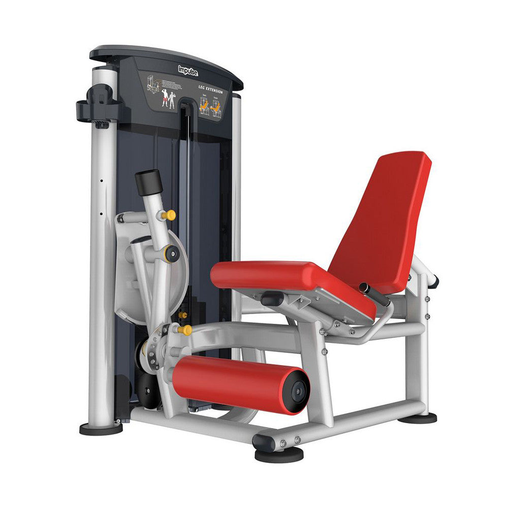 Impulse Fitness Beinstrecker IT9505 Leg Extension, 90kg Gewichtsblock