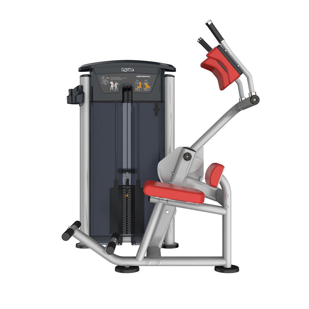 Impulse Fitness Bauchmaschine, IT9514, AB Machine, 90kg Gewichtsblock