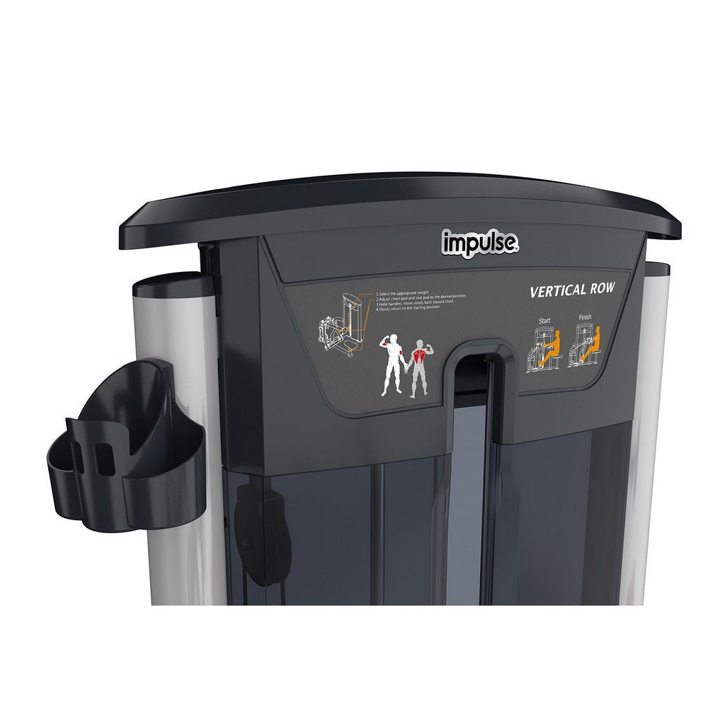 Impulse Fitness Rudermaschine, IT9519, Row, 90kg Gewichtsblock
