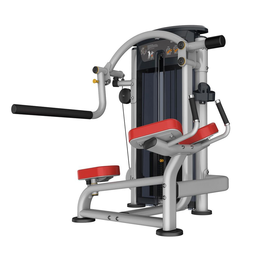 Impulse Fitness Po/Gluteusmaschine, IT9526, Glute Raise, 90kg Gewichtsblock
