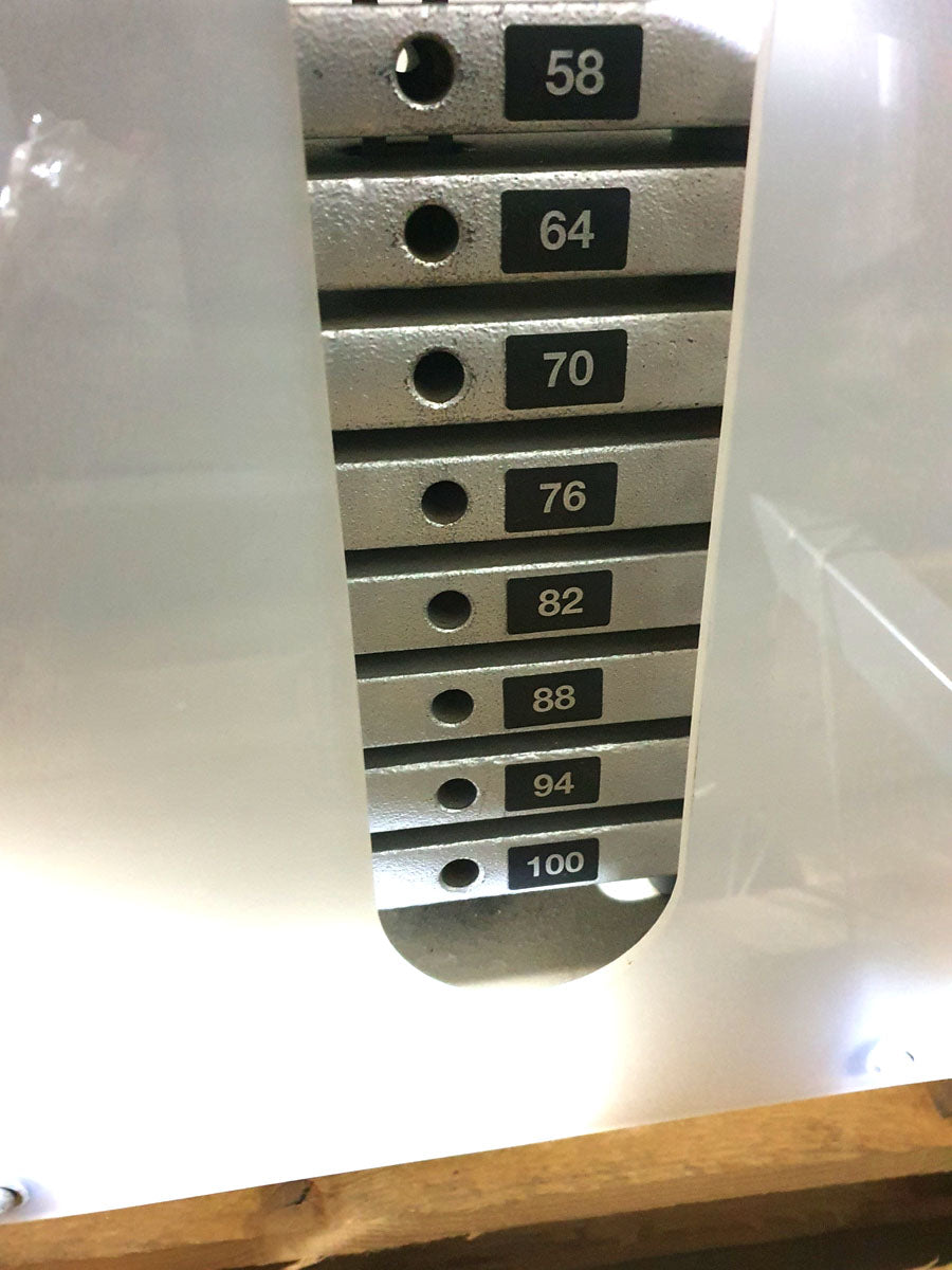 RMA Beinstrecker und Beinbeuger Kombimaschine, sitzend und liegend, Silber, gebraucht - überholter Zustand