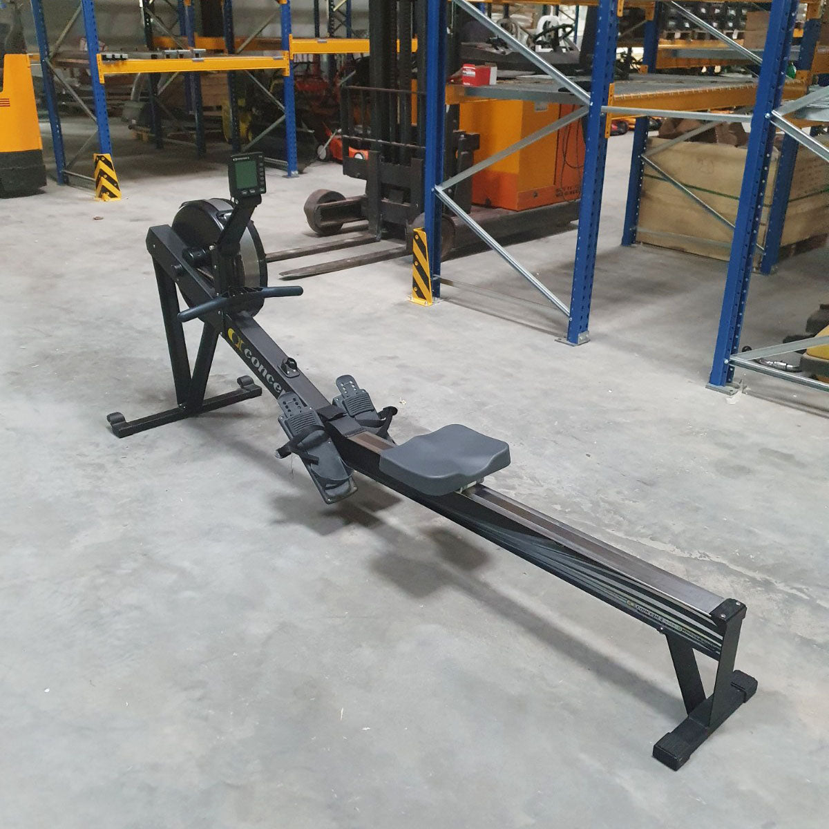 Concept2 Rudergerät Modell E / D mit PM5 Monitor - Farbe Schwarz - gebraucht - geprüfter Zustand