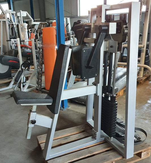 Seithebemaschine, Schultermaschine, Lateral Raise, Polster Schwarz, gebraucht