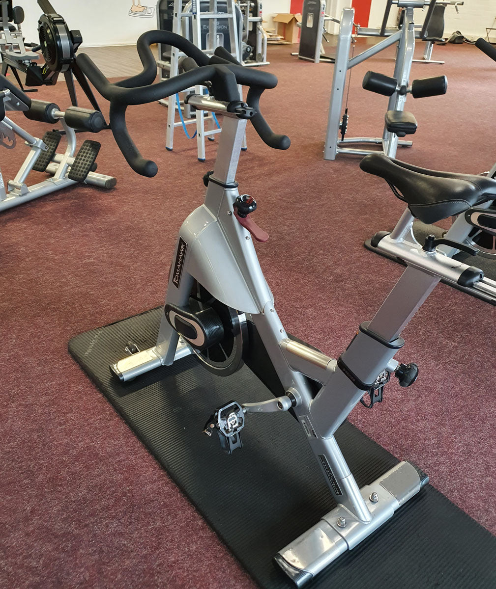 Tomahawk Indoor Cycle Bike S-Serie, Silber, gebraucht - geprüfter Zustand