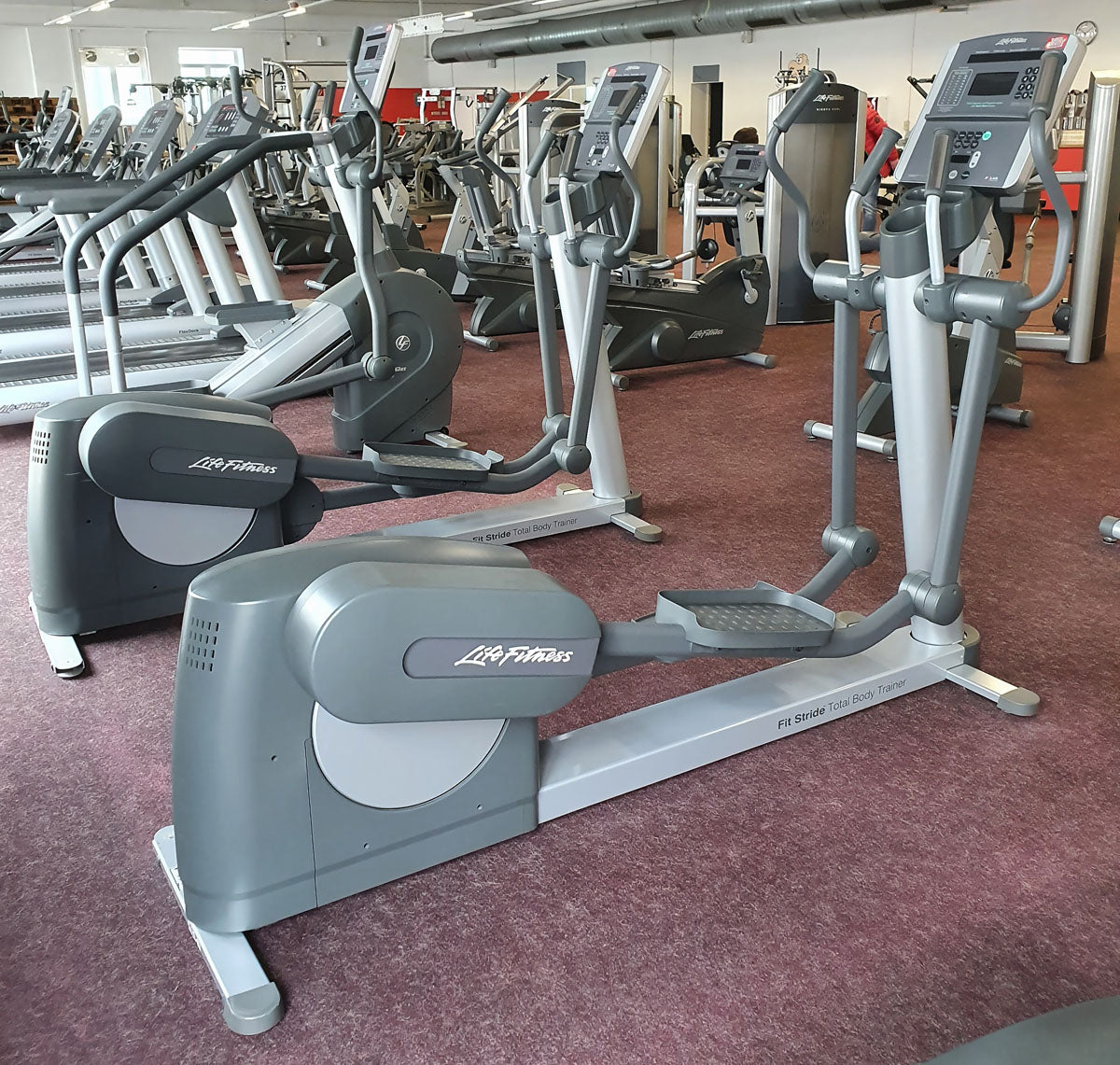 Life Fitness Cross Trainer 95Xi, Silverline 95Xi, used