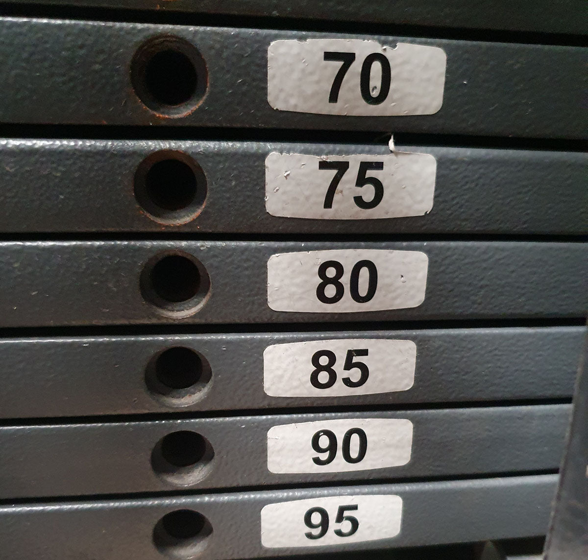 TechnoGym Low Row, Rowing, Lat Isolator, Selection Line - New model with plastic cover, brown upholstery, used - refurbished condition