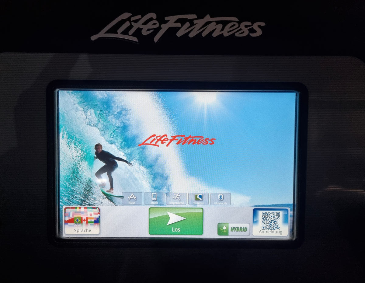 Life Fitness Ergometer Lifecycle, Elevation Series, Discover Si Konsole Touch, gebraucht - überholter Zustand