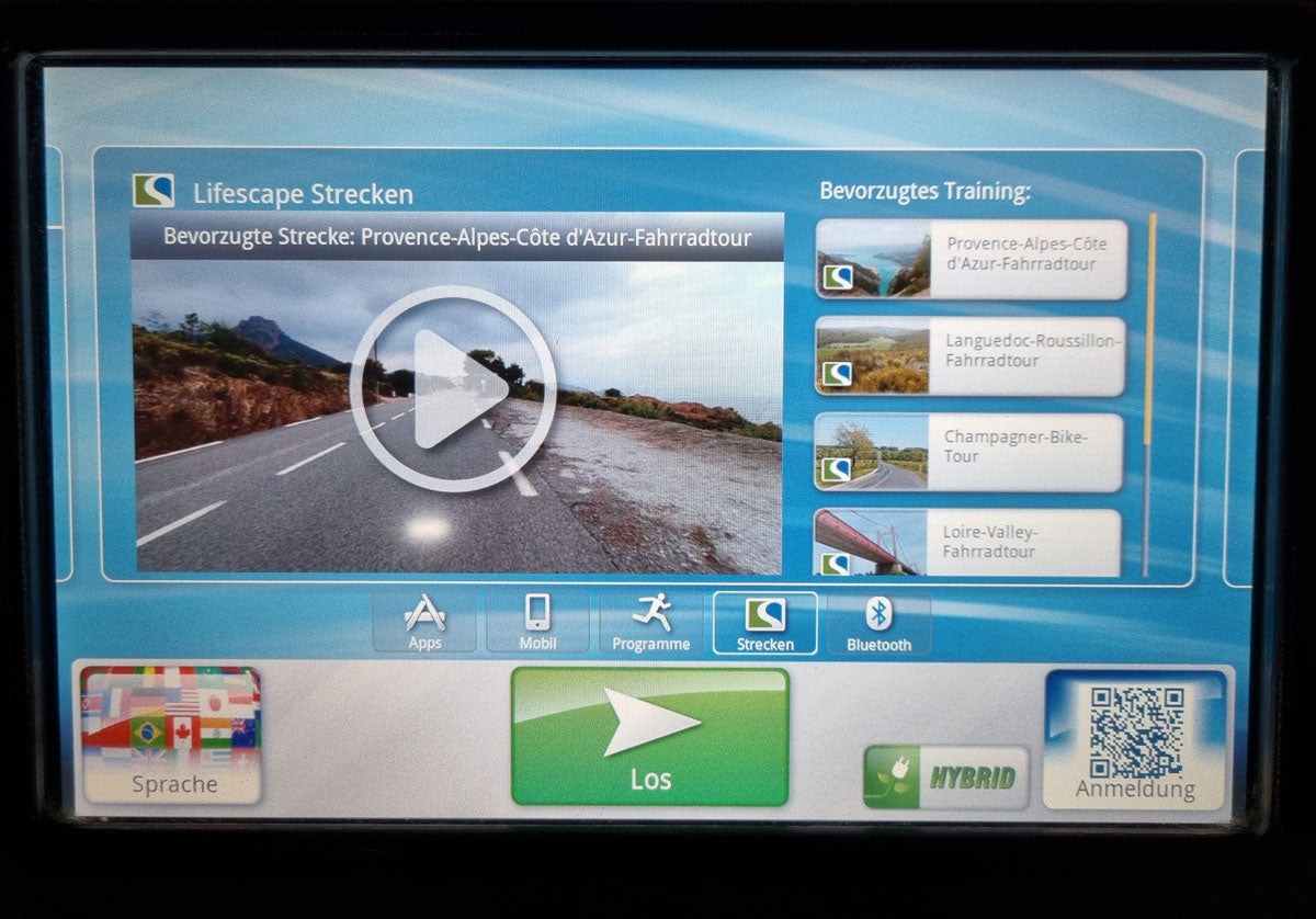 Life Fitness Ergometer Lifecycle, Elevation Series, Discover Si Konsole Touch, gebraucht - überholter Zustand