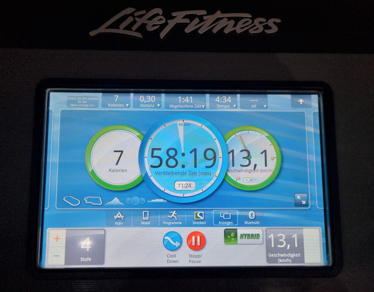 Life Fitness Ergometer Lifecycle, Elevation Series, Discover Si Konsole Touch, gebraucht - überholter Zustand