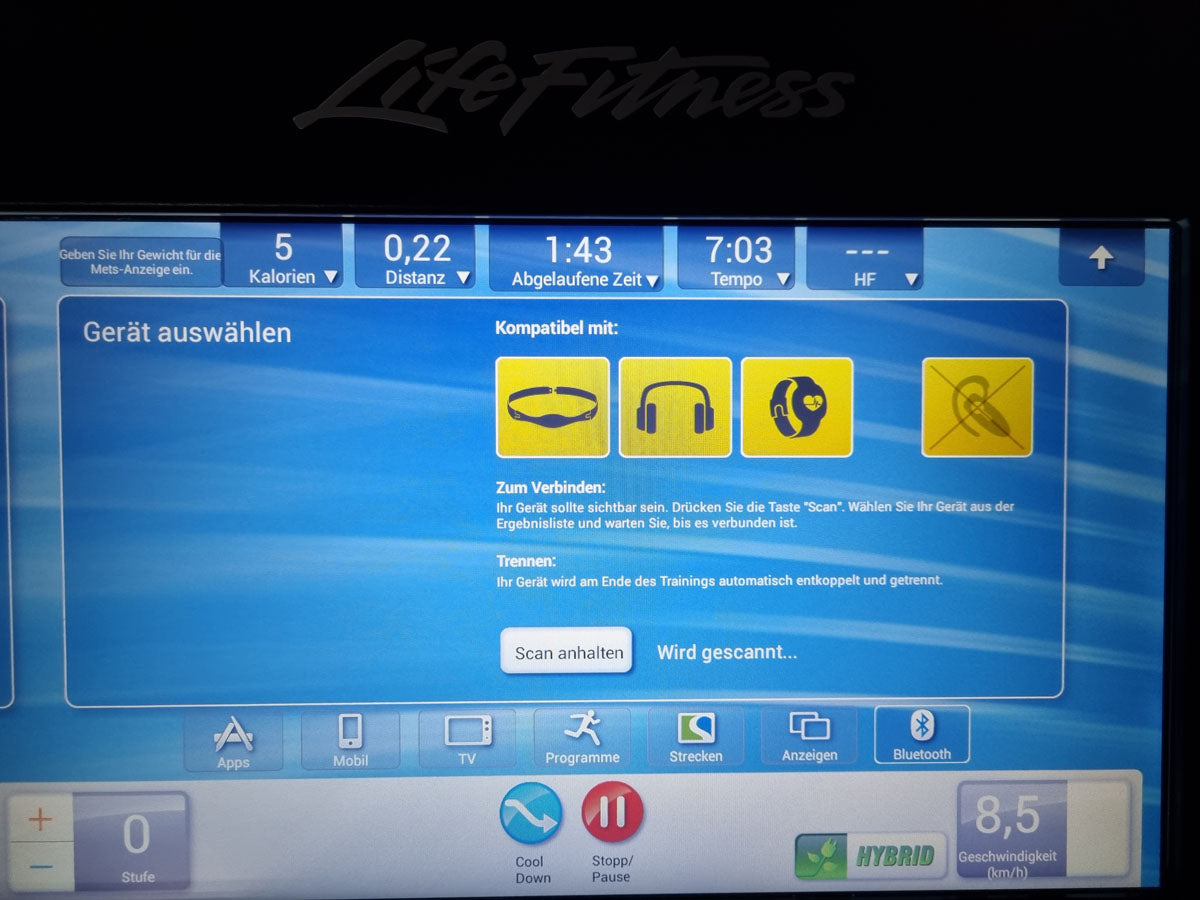 Life Fitness LiegeErgometer Lifecycle, Elevation Series, Recumbent, SE Konsole Touch, gebraucht - überholter Zustand