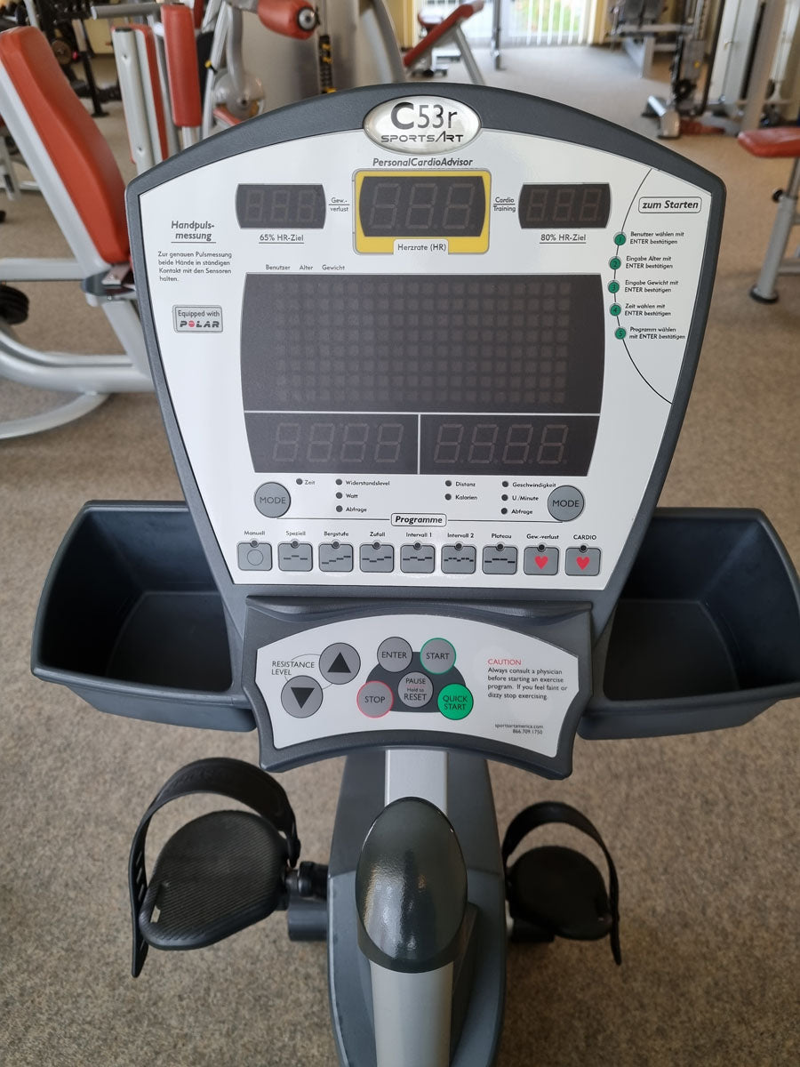 SportsArt Recumbent C53r Liegeergometer, gebraucht - überholter Zustand