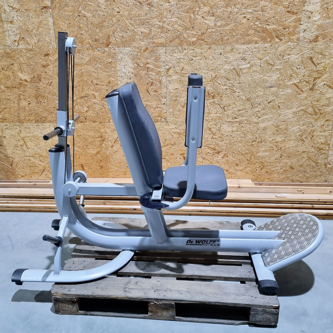 Dr. Wolff Rhomboflex 516, Haltungsstabilisator, Butterfly Reverse, Rahmenfarbe Silber - gebrauchter - überholter Zustand