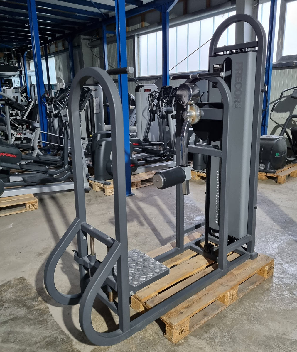 Precor Total Hip Kickmaschine, Hüftpendel, Multi Hip Maschine, Rahmenfarbe Schwarz, Polsterfarbe Schwarz, gebraucht - überholter Zustand