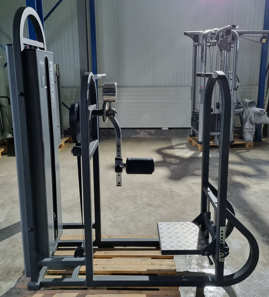 Precor Total Hip Kickmaschine, Hüftpendel, Multi Hip Maschine, Rahmenfarbe Schwarz, Polsterfarbe Schwarz, gebraucht - überholter Zustand