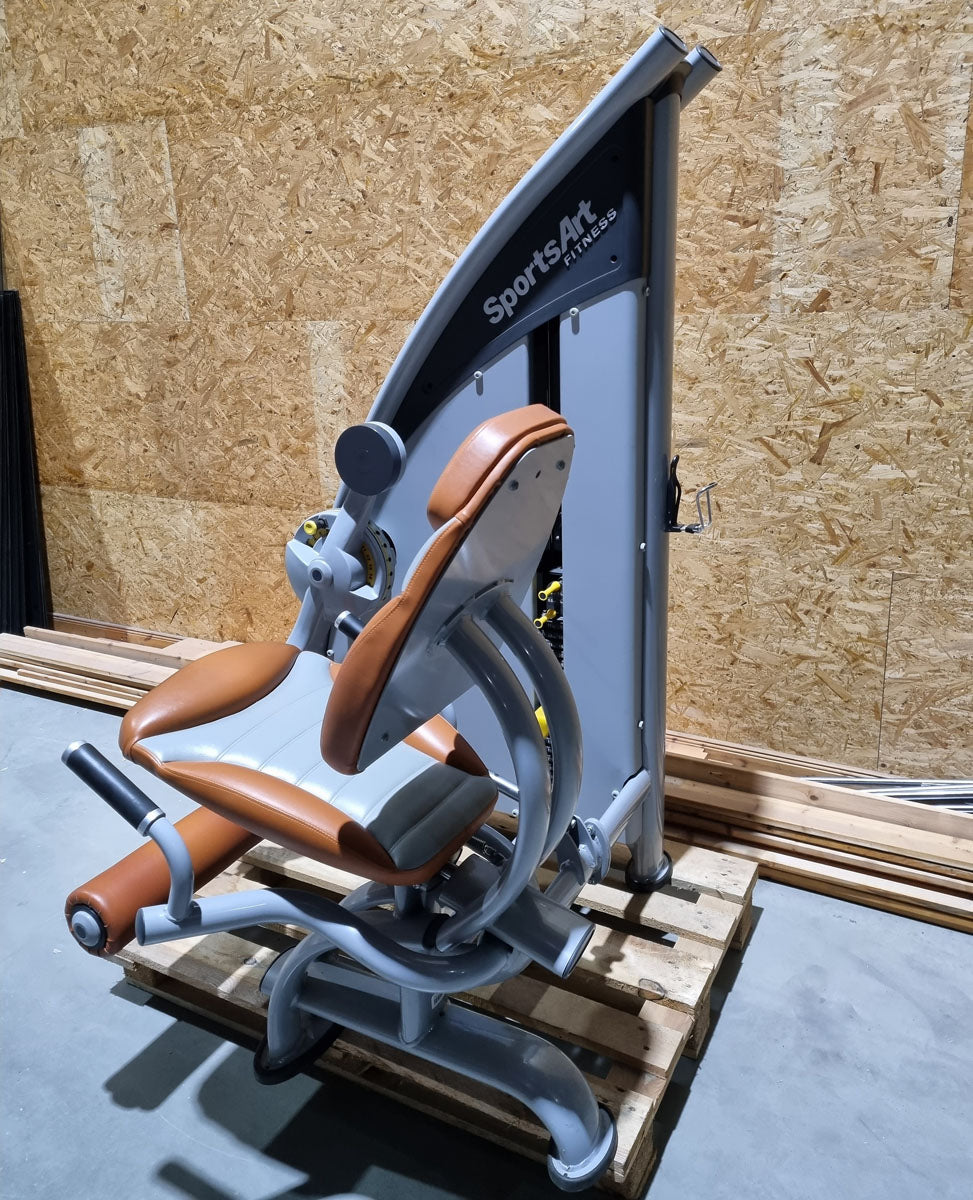 SportsArt Beinstrecker, Leg Extension, Status Serie, Verkleidung neu lackiert, Rahmenfarbe Silber, gebraucht - überholter Zustand