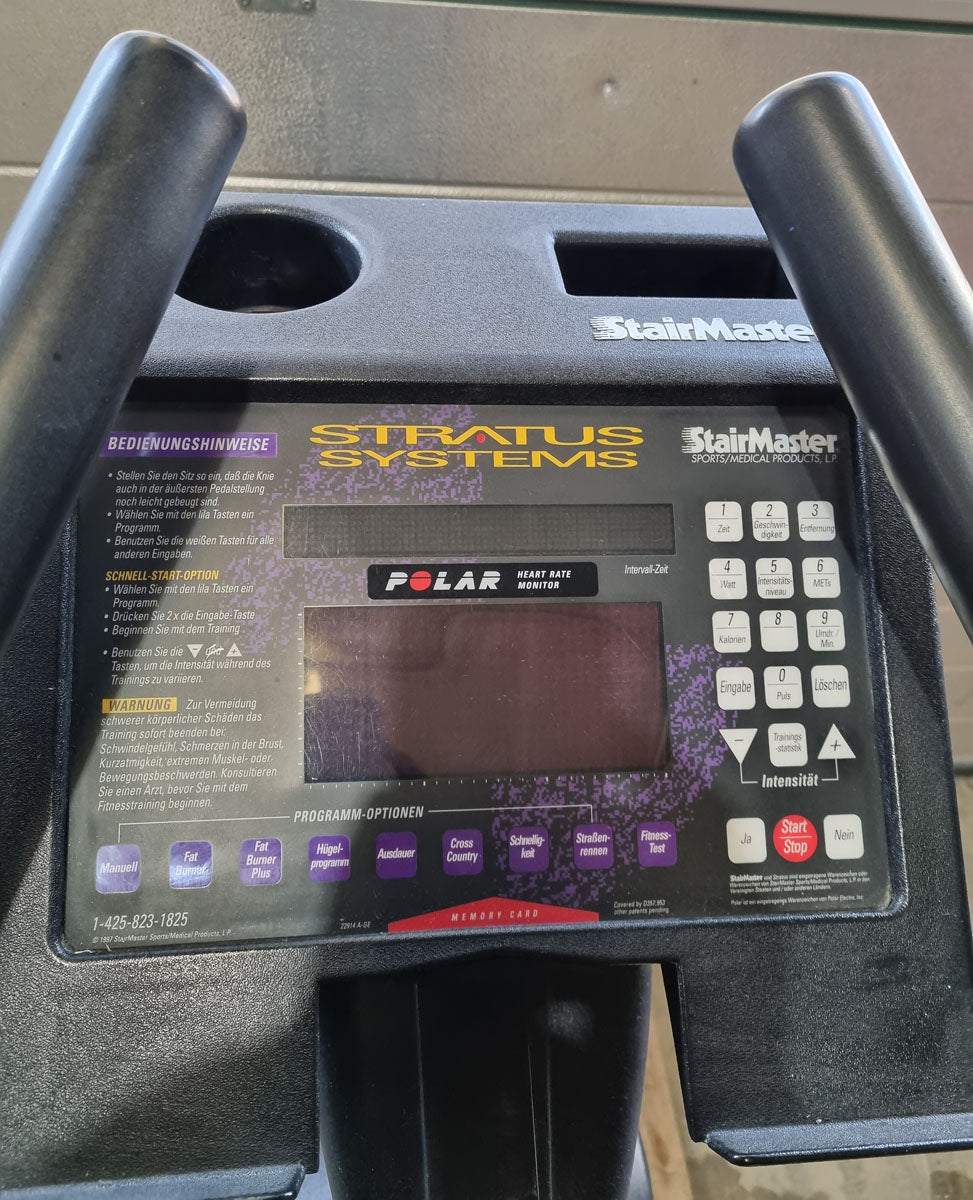 Stairmaster Ergometer 3300, schwarz, gebraucht