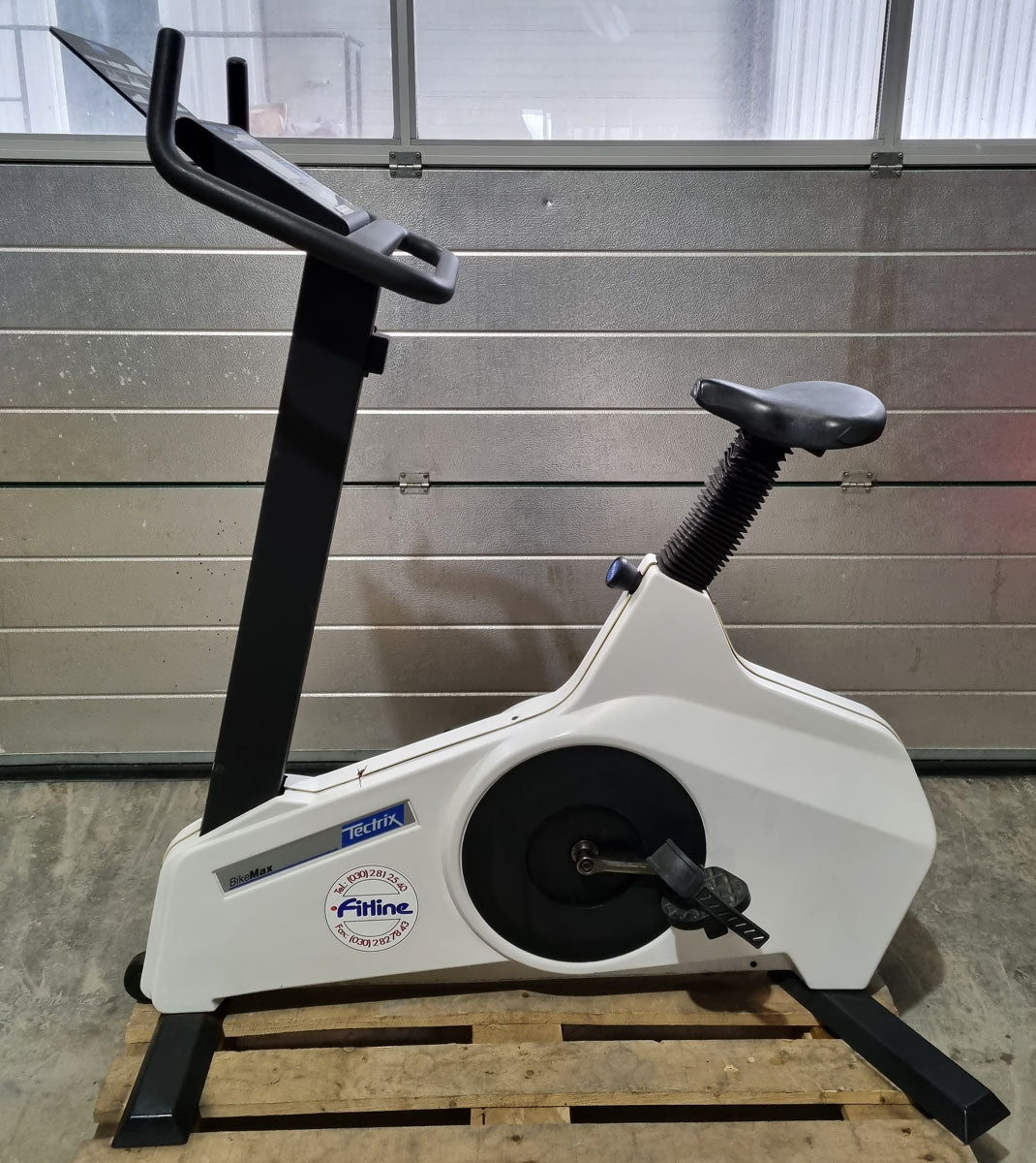 Tectrix Bike Max Ergometer, Weiß und Schwarz, gebraucht