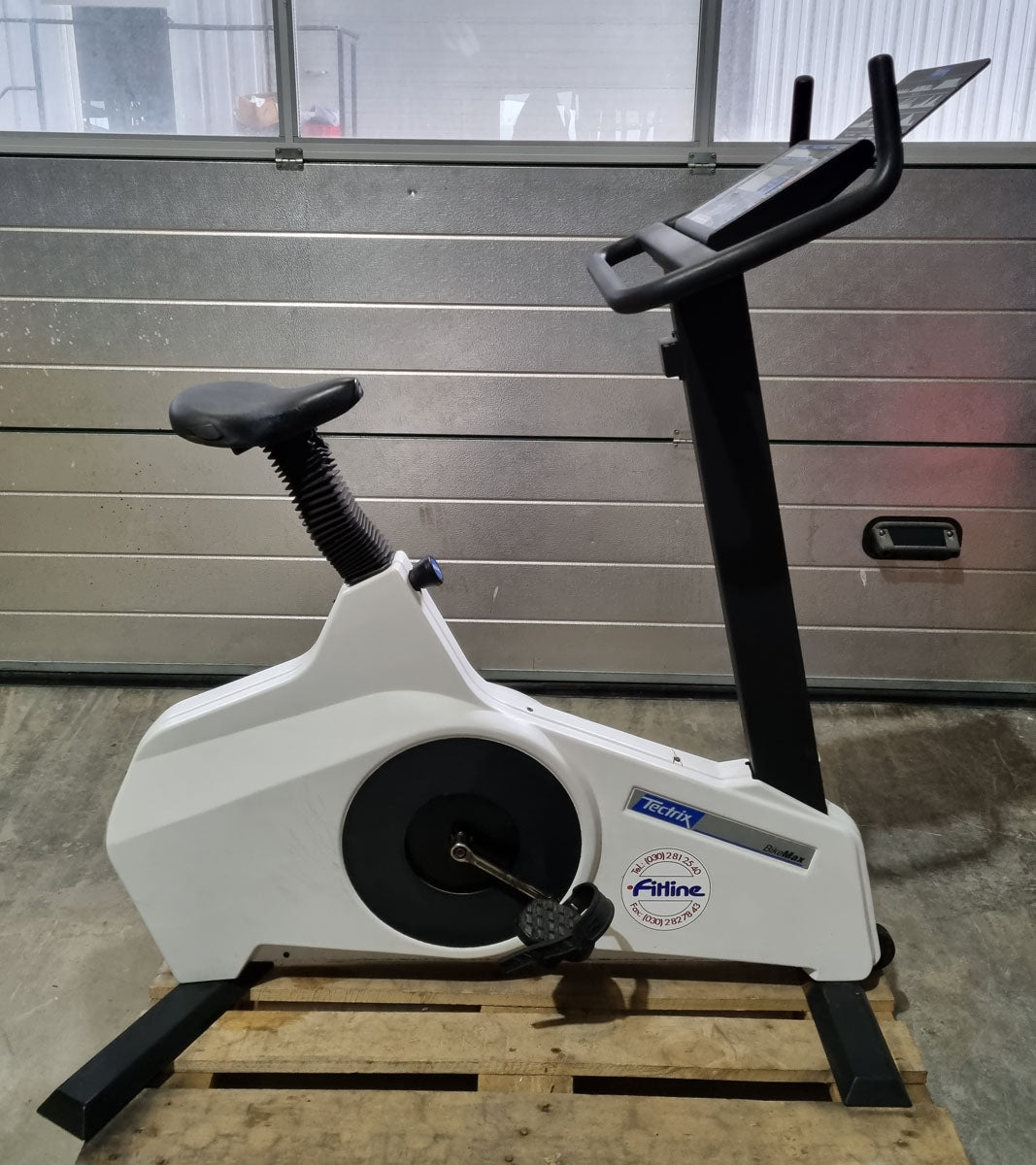 Tectrix Bike Max Ergometer, Weiß und Schwarz, gebraucht
