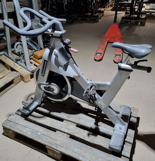 Tomahawk Indoor Cycle Bike S-Serie, Silber, gebraucht - Bastlergerät oder Ersatzteilspender
