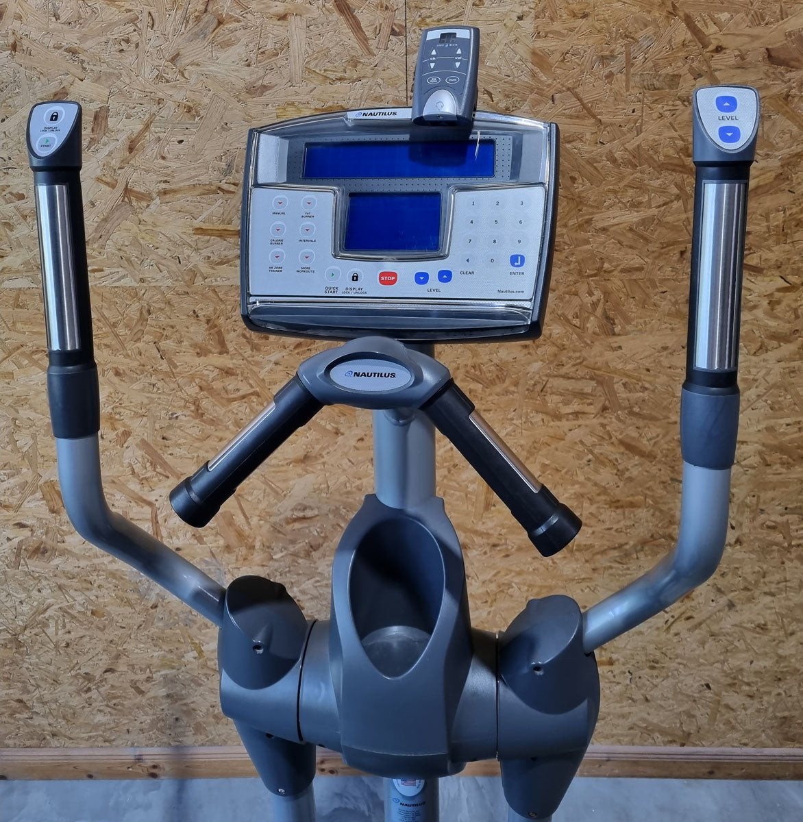 Nautilus E10 Crosstrainer Elliptical Trainer, LED Display, Used - Refurbished Condition