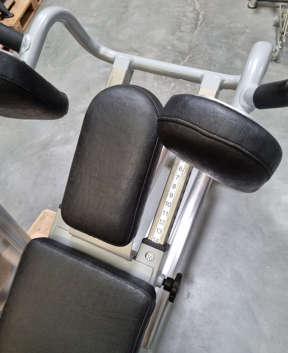 Physio&Sports Funktionsstemme, MPG, Reha, Beinpresse verstellbar, Pro Line, Silber, gebraucht - überholter Zustand