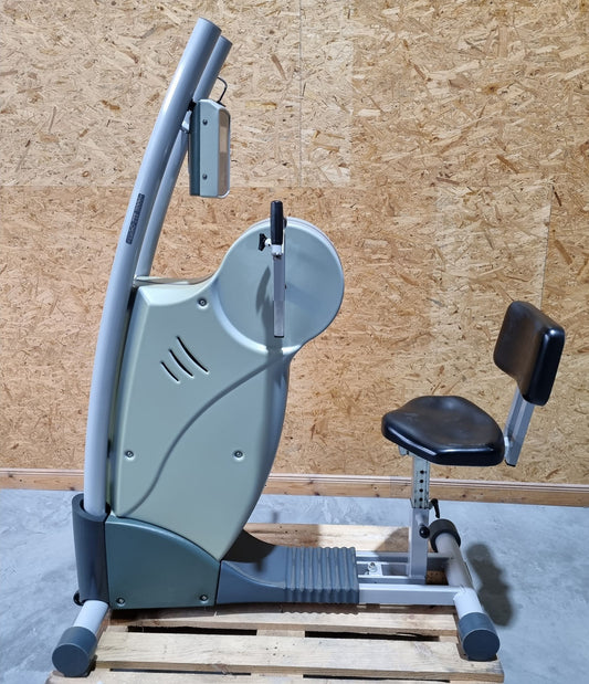 Ergo-Fit 3000 mit Rückenlehne, Oberkörpertrainer, Oberkörperergometer, Handergometer, Cardiotraining für Arme und Schulter, gebraucht - überholter Zustand
