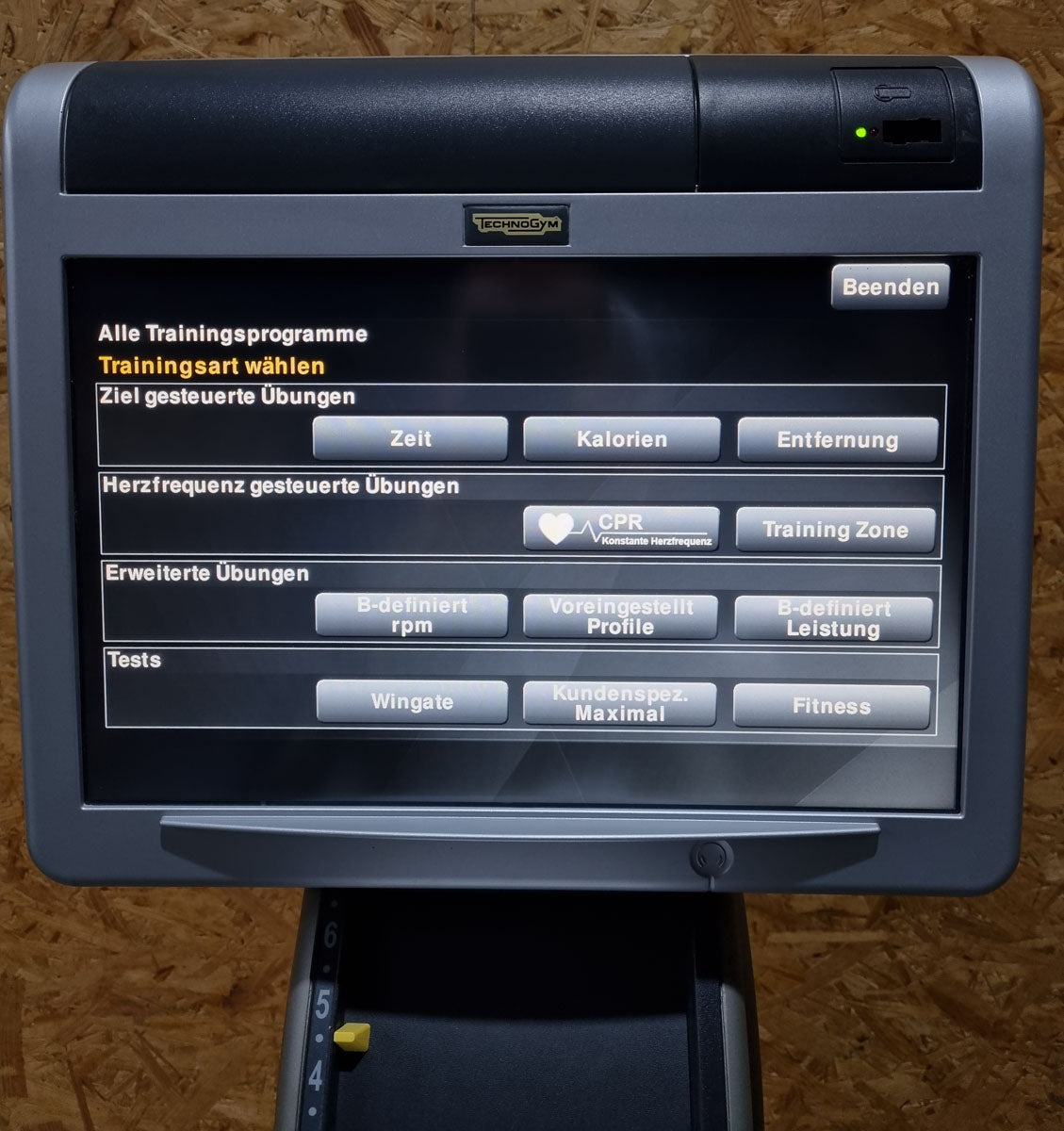 Technogym Top Excite, Oberkörpertrainer, Oberkörperergometer, ROLLSTUHL geeignet, Handergometer, Cardiotraining für Arme und Schulter, gebraucht - überholter Zustand