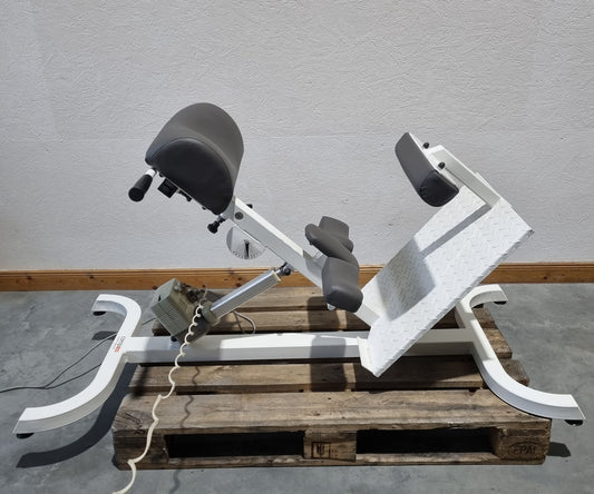 Proxomed Compass MTT Rückentrainer Kombi, Hyperextension, Rückenstrecker, elektrisch verstellbar, Rumpfmuskeltrainer, gebraucht - überholter Zustand