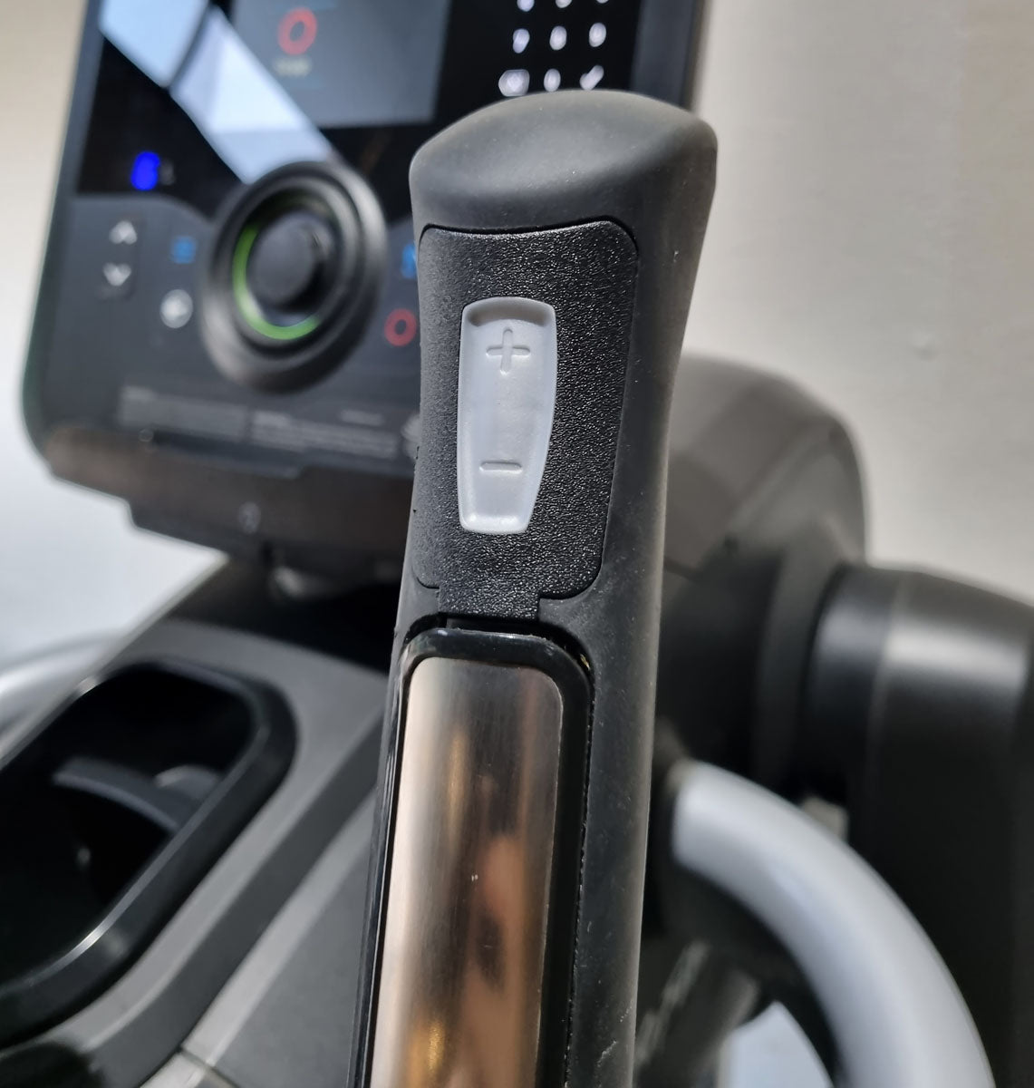 Life Fitness FlexStrider Trainer, variable stride cross trainer, Elevation Series, Explore console, used - refurbished condition