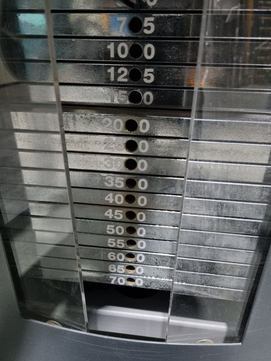 Frei Genius hip machine, hip pendulum, multi hip, kick machine, total hip also usable for ab-adductor training, frame color silver - used - refurbished condition