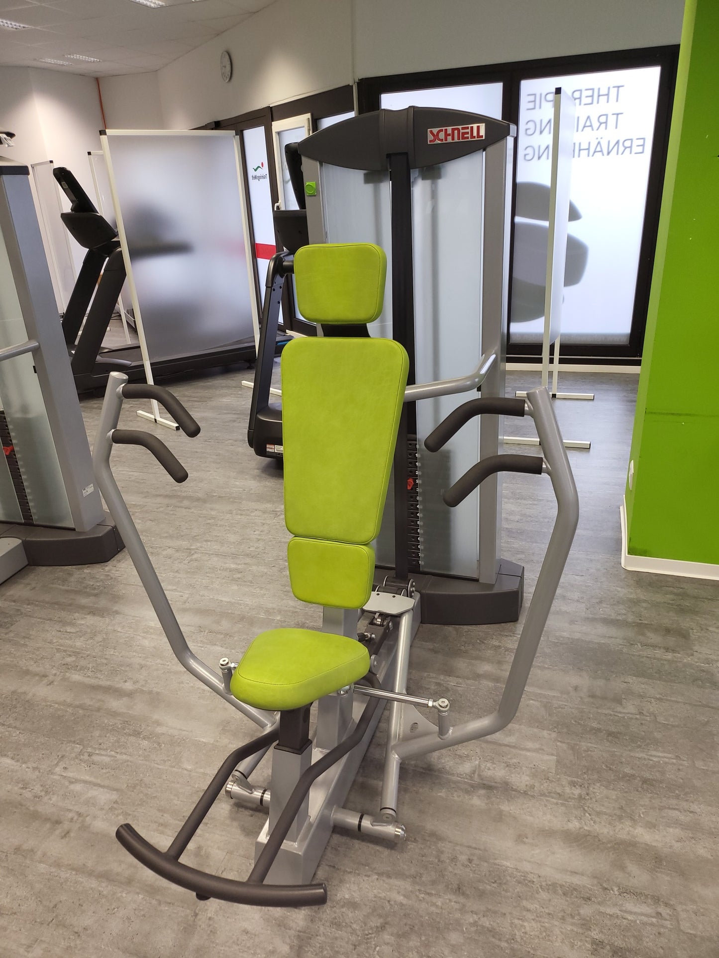 Schnell Target Line 8 Kraftgeräte im Set, Gerätepark, Rahmen Silber, gebraucht - überholter Zustand