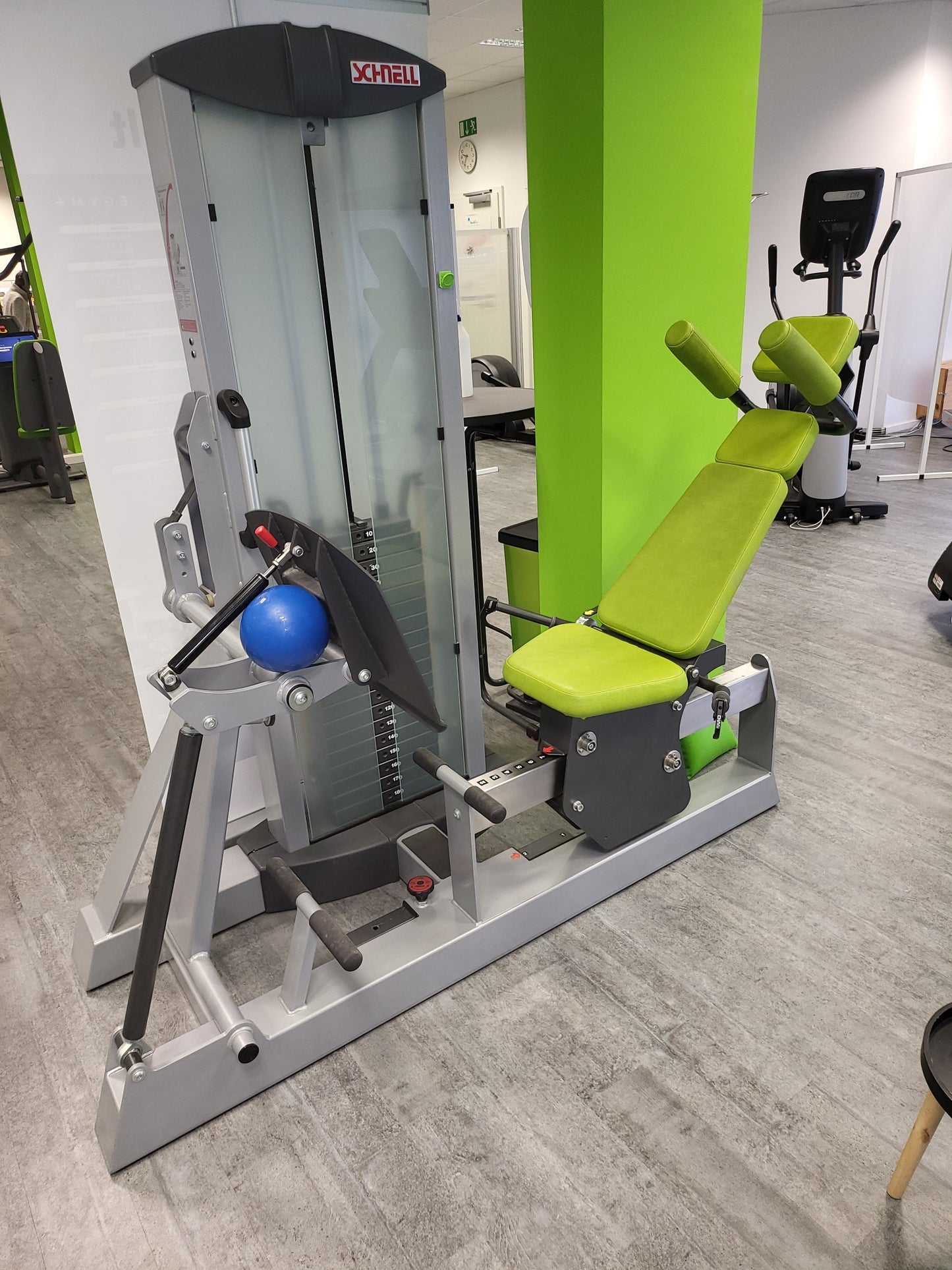 Schnell Target Line 8 Kraftgeräte im Set, Gerätepark, Rahmen Silber, gebraucht - überholter Zustand