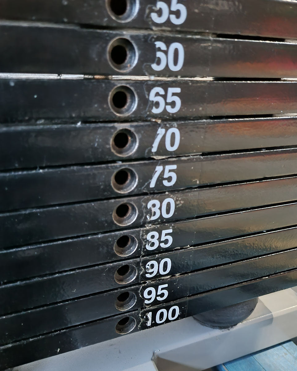 Technogym Dip sitzend, Trizepsmaschine, Stützstemme, Armstrecker, Rahmenfarbe Silber, Silverline, gebraucht - überholter Zustand