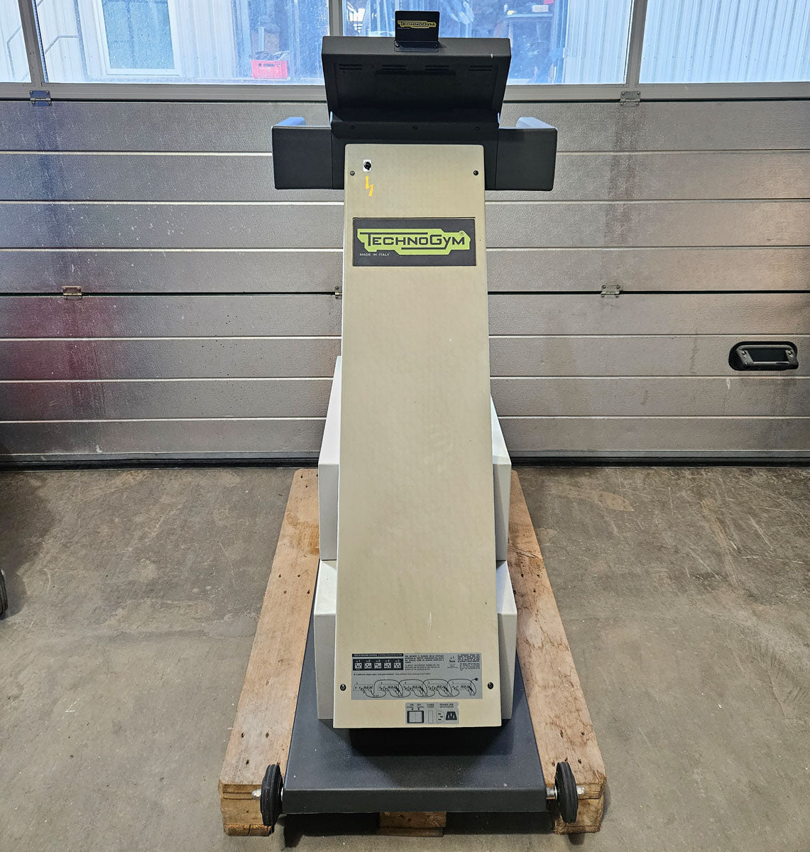 TechnoGym Steprace Stepper mit Polar, grau, gebraucht