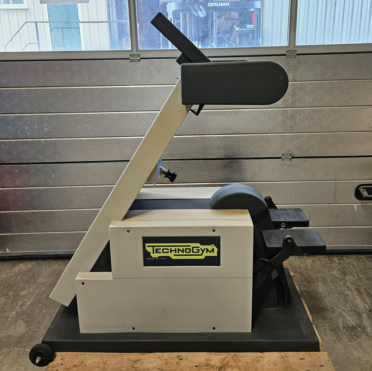 TechnoGym Steprace Stepper mit Polar, grau, gebraucht