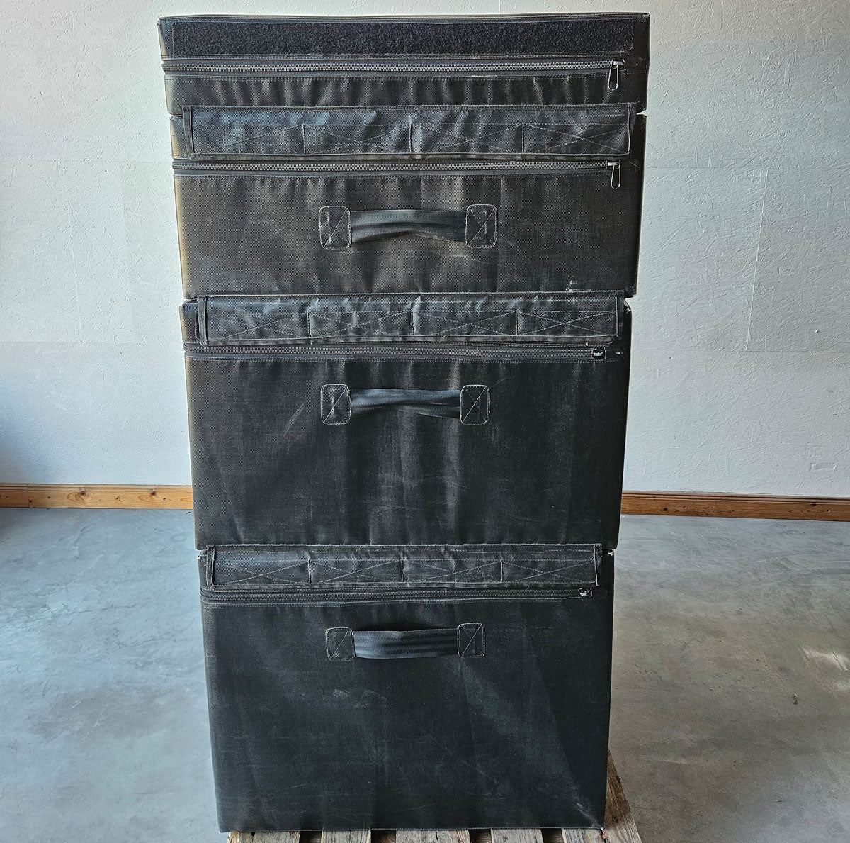 TRX Soft Plyobox 4er Set - alle 4 Größen - Sprungboxen - Sprungkrafttraining, gebraucht - geprüfter Zustand mit Gebrauchsspuren