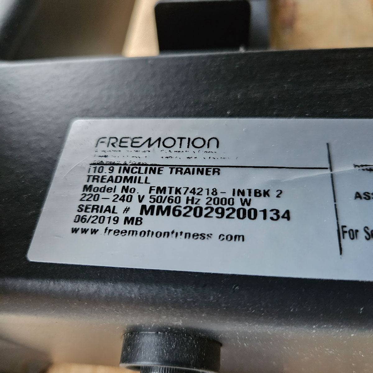 Freemotion Fitness Treadmill i10.9 Incline Trainer Treadmill i11.9 , extreme incline up to 30% possible, built in 2019 - top condition