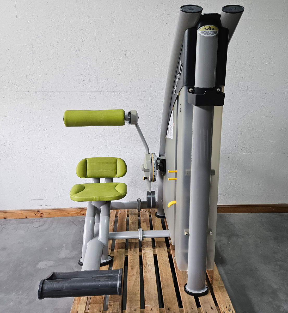 SportsArt Rückenstrecker Maschine S932 A932 N932, Back Extension, Hyperextension Machine, Rahmenfarbe Silber, gebraucht - überholter Zustand