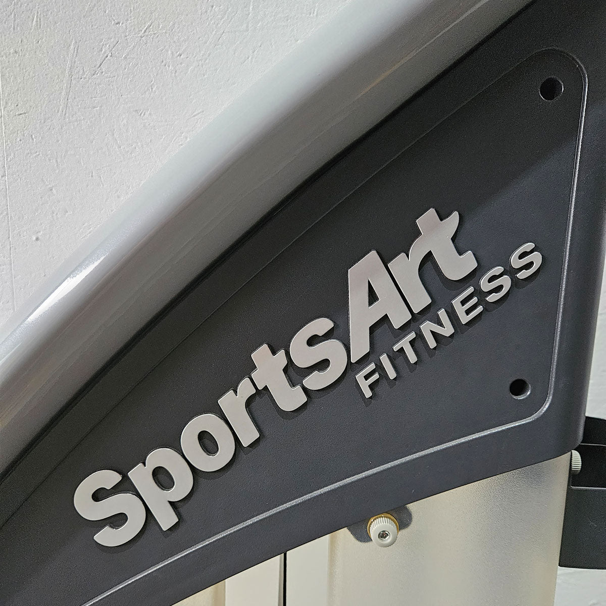 SportsArt Rückenstrecker Maschine S932 A932 N932, Back Extension, Hyperextension Machine, Rahmenfarbe Silber, gebraucht - überholter Zustand