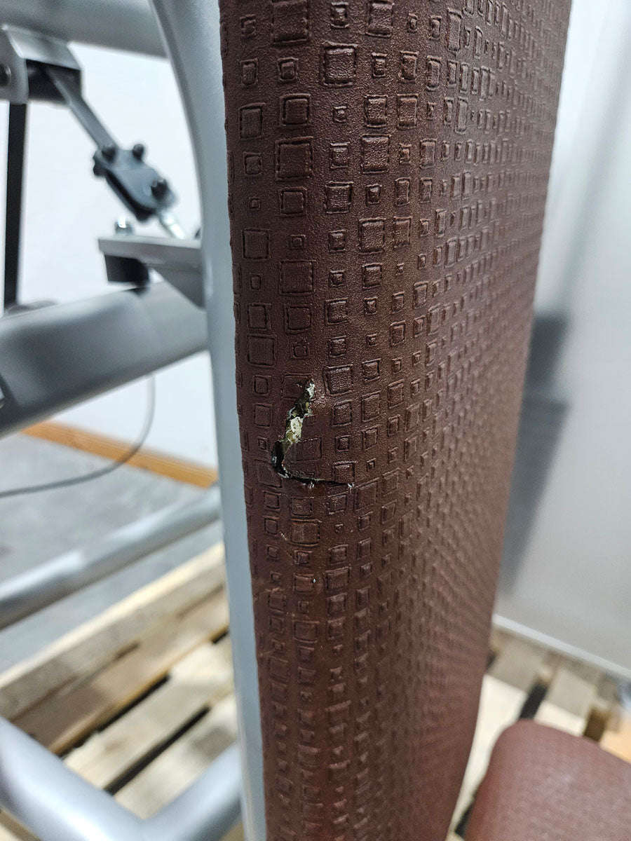 Proxowell bzw Proxomed Schulterblattfixator, Latzug von Oben geführt, Compass bzw C-Well Serie, Rahmenfarbe Silber, gebraucht - überholter Zustand