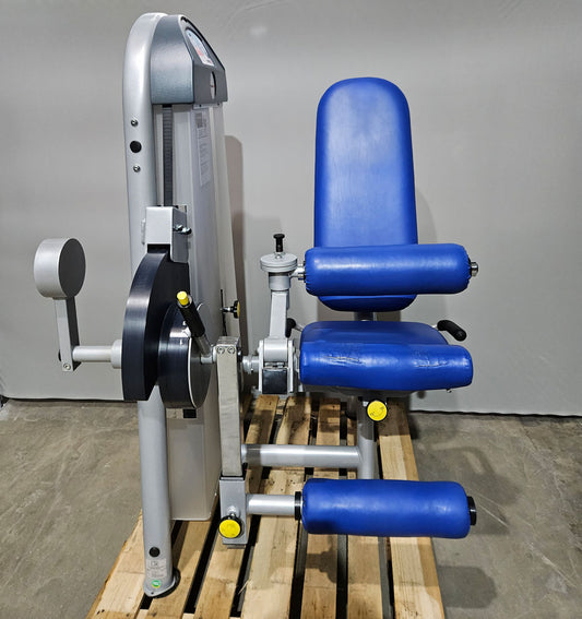 Proxomed Compass 530 Beinstrecker und Beinbeuger sitzend Kombigerät 2 in 1, Leg Curl and Leg Extension, MPG, Reha, Rahmen Silber, gerbaucht - überholter Zustand